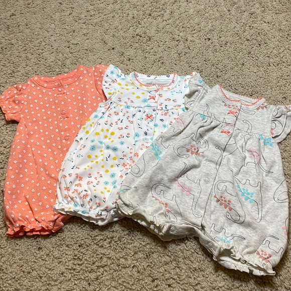 Carter's Other - Carter’s Simple Joys Newborn Rompers